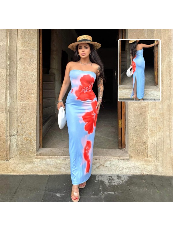 Slit Tube dress