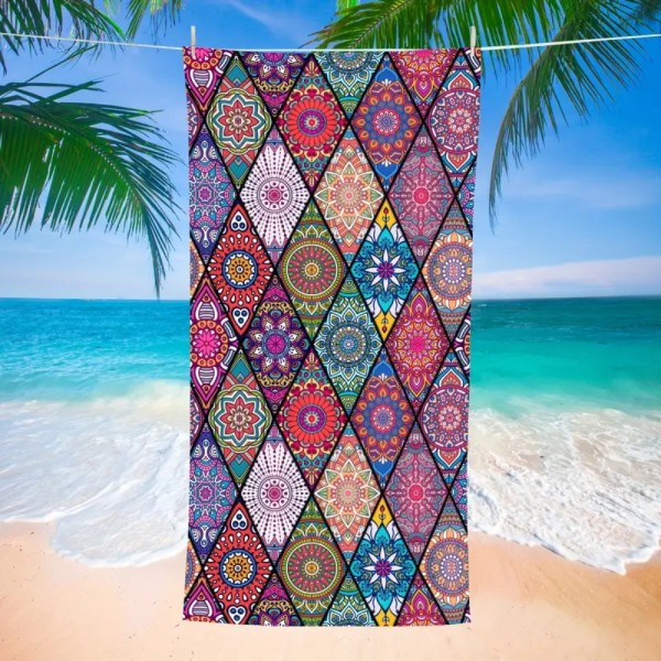 Evil Eye Graphic Printed Beach Towel