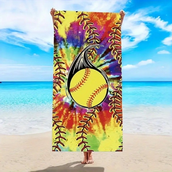 Evil Eye Graphic Printed Beach Towel