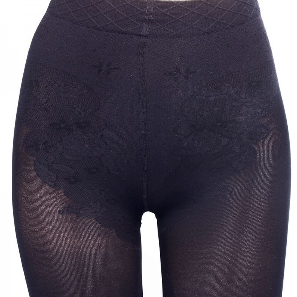 Women Fashion Sexy Belly Hip Jacquard Pantyhose