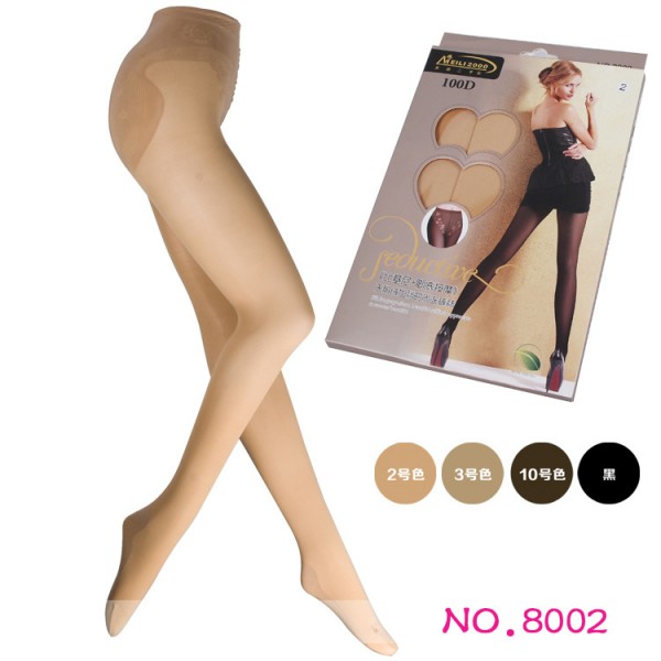 Women Fashion Sexy Belly Hip Jacquard Pantyhose